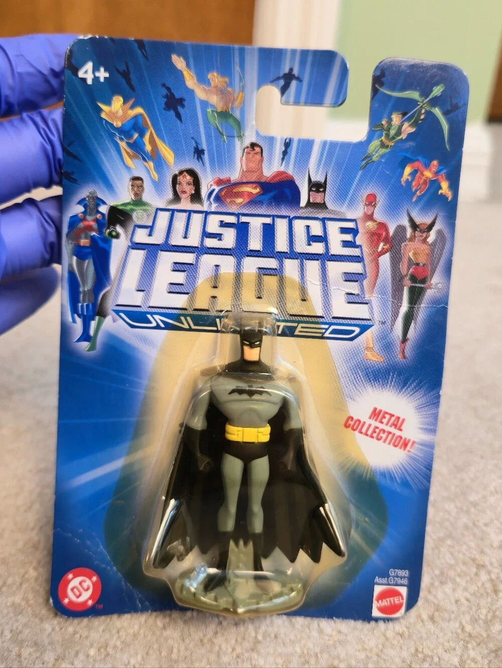 Batman Justice League Unlimited Metal Collection DC Figure Mattel 3 Inch 4+